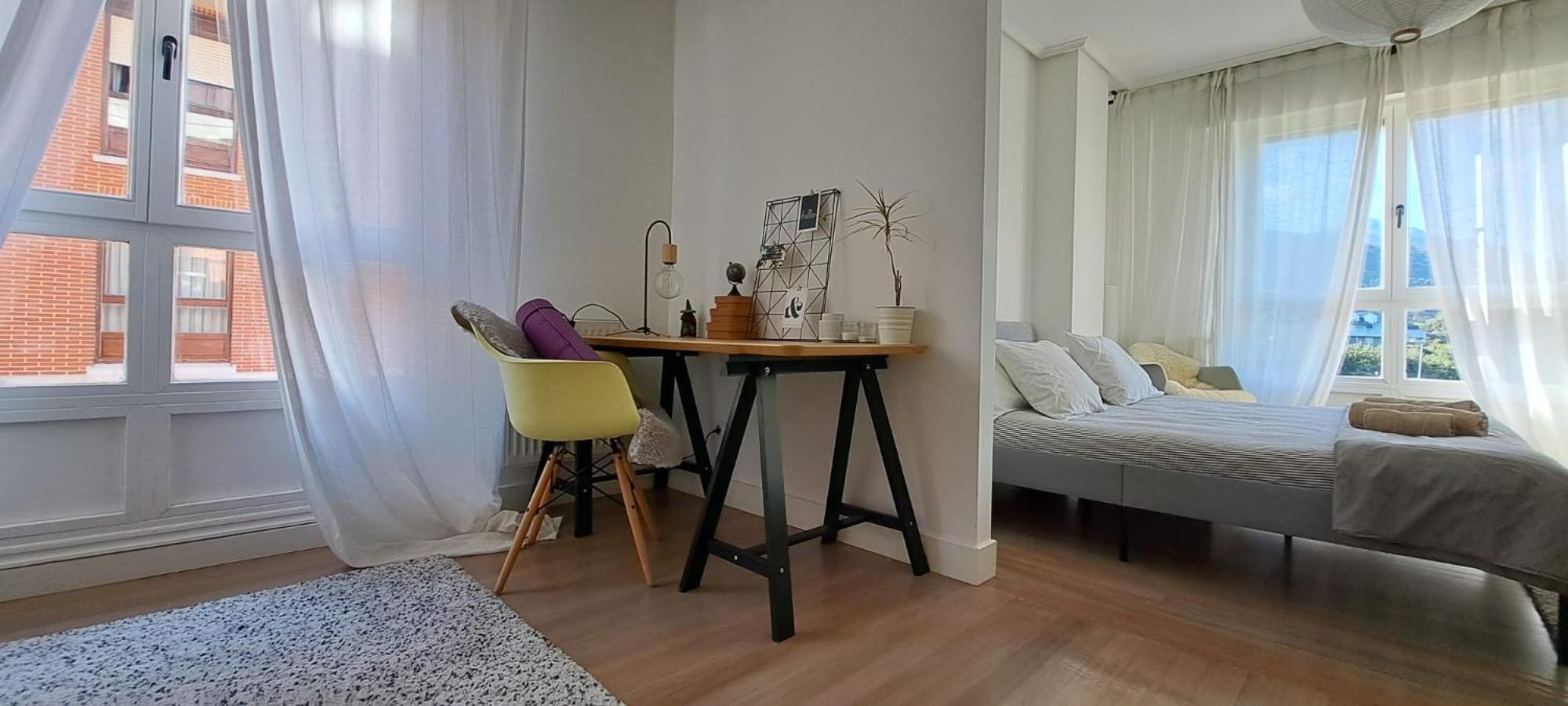 Apartamento Con Suite, Zona De Trabajo Y Yoga Wifi Y Garaje Castro Urdiales Bagian luar foto